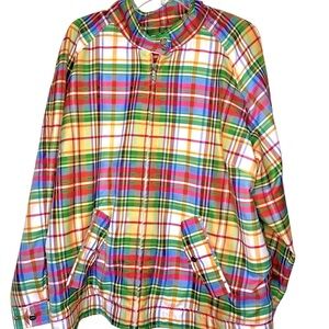 Lauren Active Ralph Lauren Multicolor Plaid Jacket